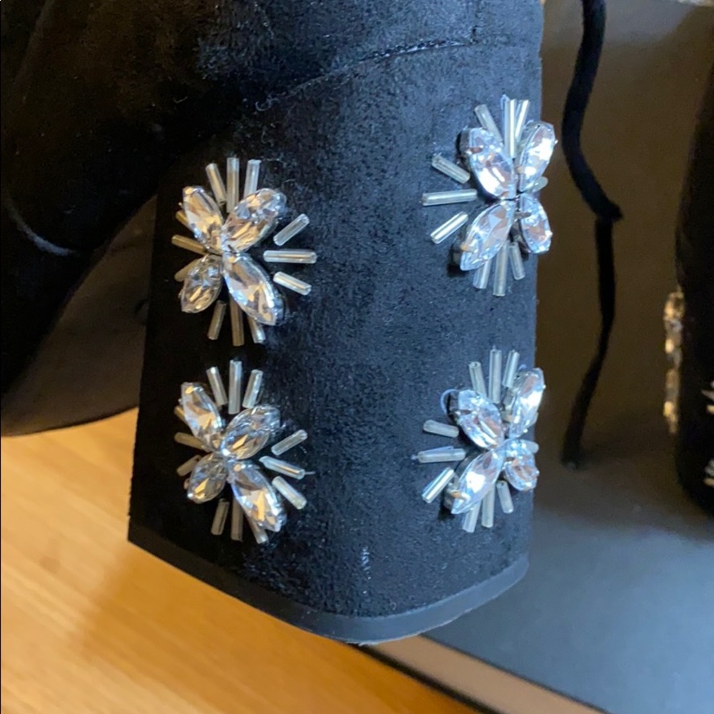 A New Day Bejeweled Ankle Booties - Picture 3 of 6